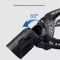 Ліхтар налобний CARBON BL-2322-TG+3LED(White+Red+Blue+Green), Motion Sensor, 3x18650