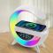 Light Sound Machine BT-3401, RGB нічник, годинник