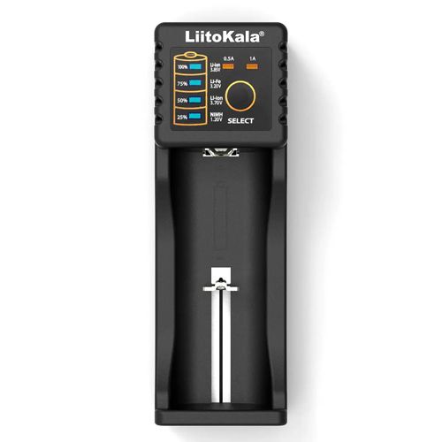 Зарядка для 18650 LiitoKala Lii-100B, 1xААА/АА/14500/16340/18650