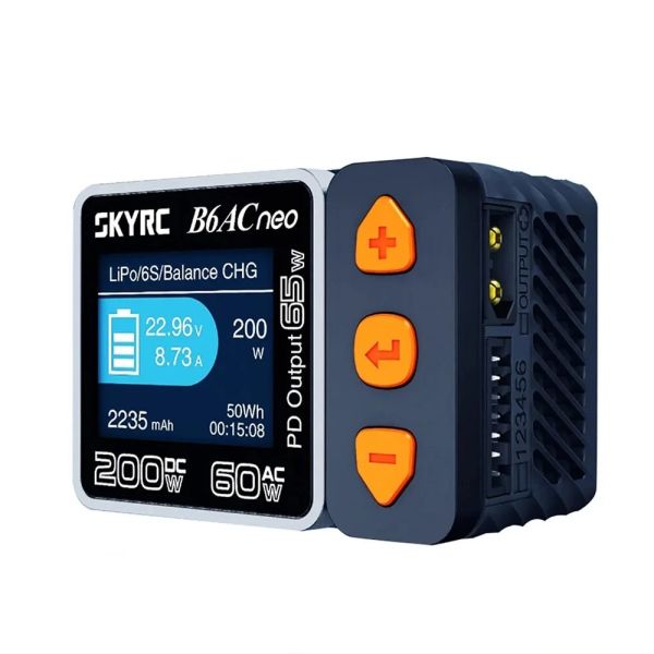 Зарядний пристрій SkyRC B6AC Neo 200W DC/60W AC 1-6s lipo