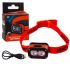 Фонарь налобный G08-2XPG(white+yellow)+LED(red)