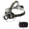 Фонарь налобный T503A-2TG(white+yellow)+SMD(white+red), Motion Sensor