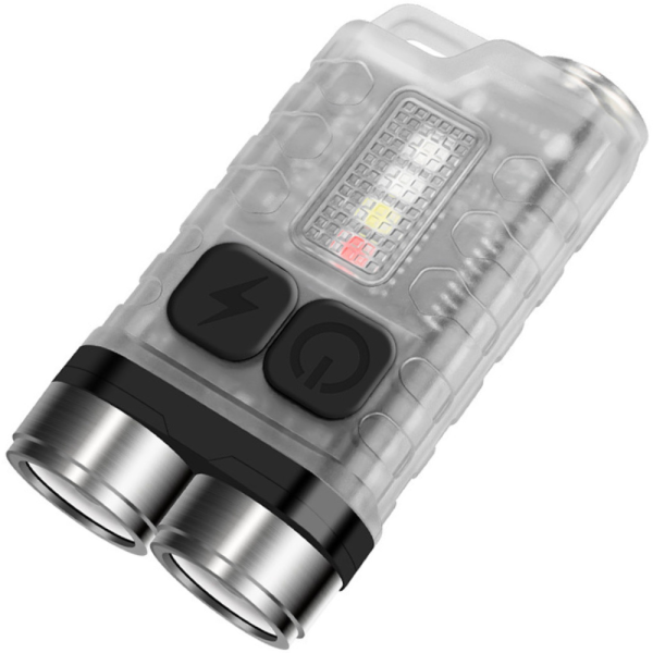 Ліхтарик S02/V3-2LM+4SMD(RGB), Li-Ion акумулятор, ЗУ Type-C 