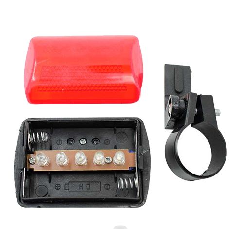 Велофонарь STOP 0023-5LED/BSK-2279