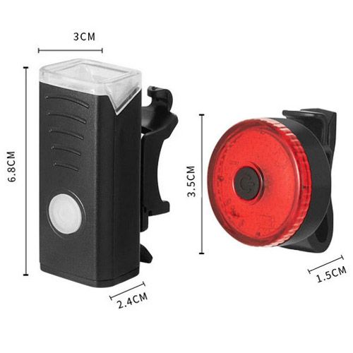 Велофонарь BSK-1133-XPG, STOP-3SMD(red)