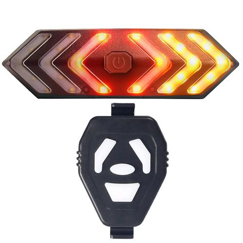 Велофонарь LY-0828 "STOP" (red-yellow)