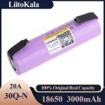 Аккумулятор 18650, LiitoKala 30Q-N, 3000mAh, ОРИГИНАЛ под пайку