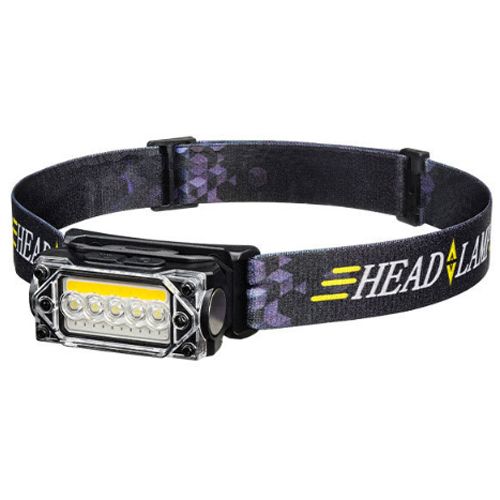 Ліхтар налобний YY-19С-5led+COB(white+yellow+red)