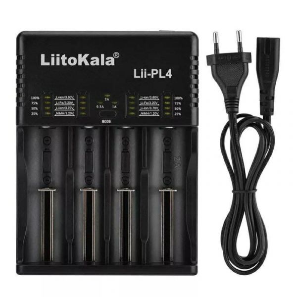 Универсальное заряднoe устройство Liitokala lii-Pl4 (на 4 канала)