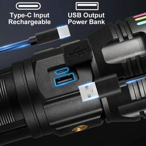 Фонарь  AK177-WHITE LASER LED PM60-TG