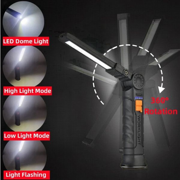 Фонарь WORKLIGHT-G52-LED+COB