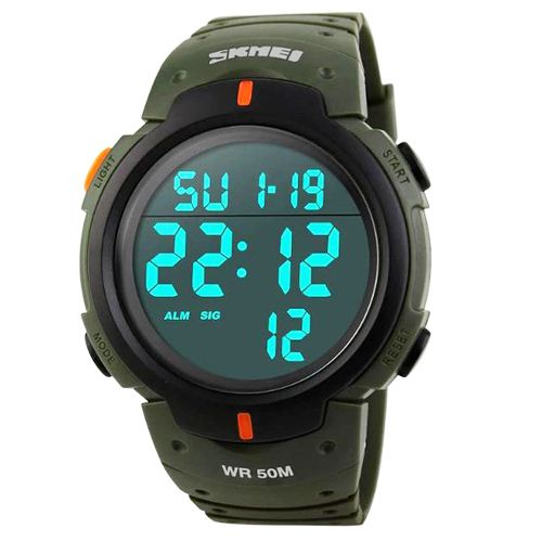 Годинник наручний 1068AG SKMEI, ARMY GREEN (9289)