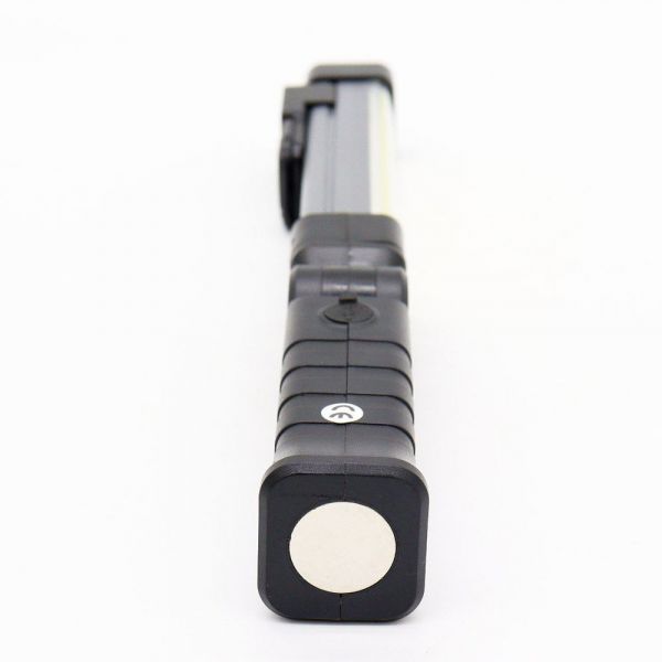 Фонарик поворотный 1500 мАч на аккумуляторе с USB, на магните с крючком Multifunctional Worklight