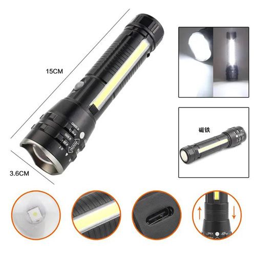 Ліхтар PLD-P27 WHITE LASER LED PM10-TG+COB