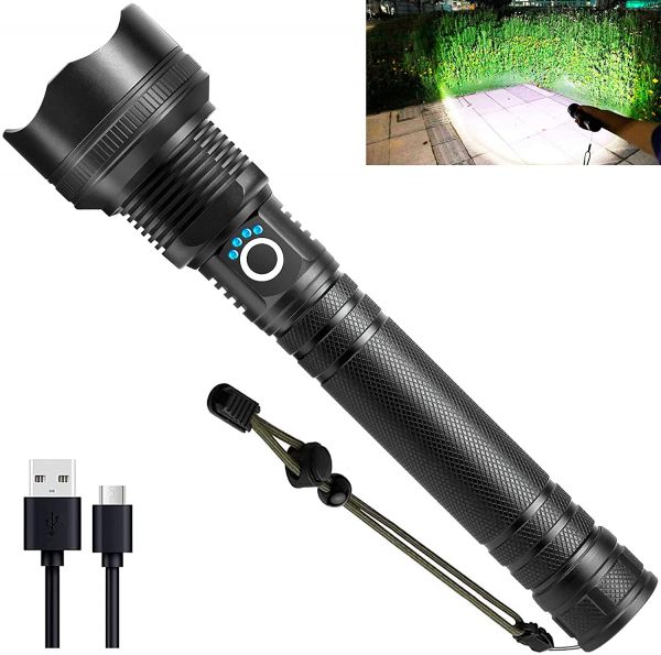 Фонарь X92-HP70, ЗУ microUSB