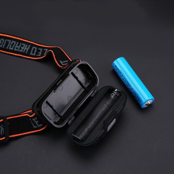 Фонарь налобный KX-215-LED+2COB