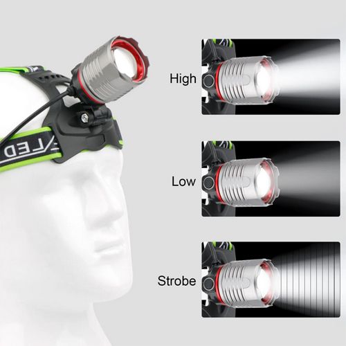 Фонарь налобный A17  LED PM10-TG