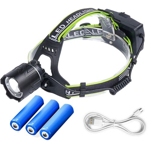 Ліхтар налобний  A25 WHITE LASER LED PM10-TG