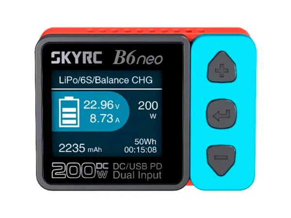 Зарядное устройство1S-6S SkyRC B6 Neo 200 Вт DC/USB PD Dual