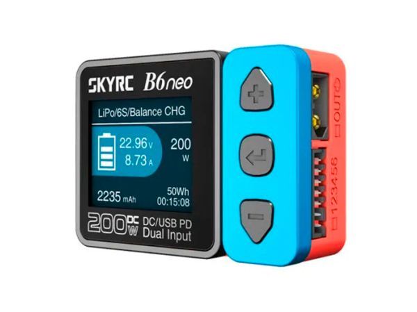 Зарядное устройство1S-6S SkyRC B6 Neo 200 Вт DC/USB PD Dual