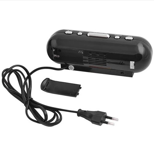 Часы сетевые VST-716-1 красные, 220V