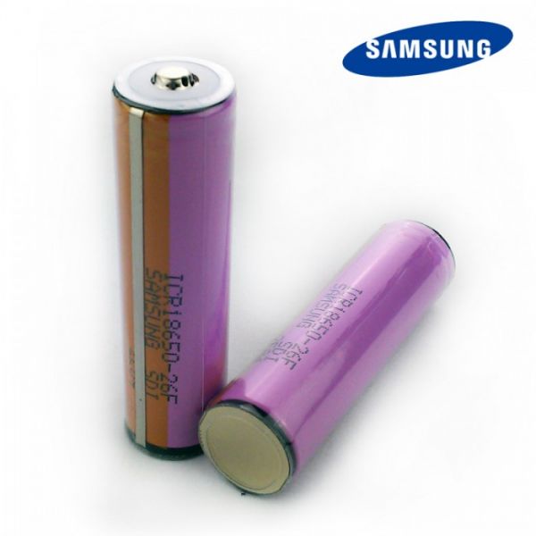 Акумулятор Samsung ICR18650-26H 2600 mAh Li-Ion плата захисту