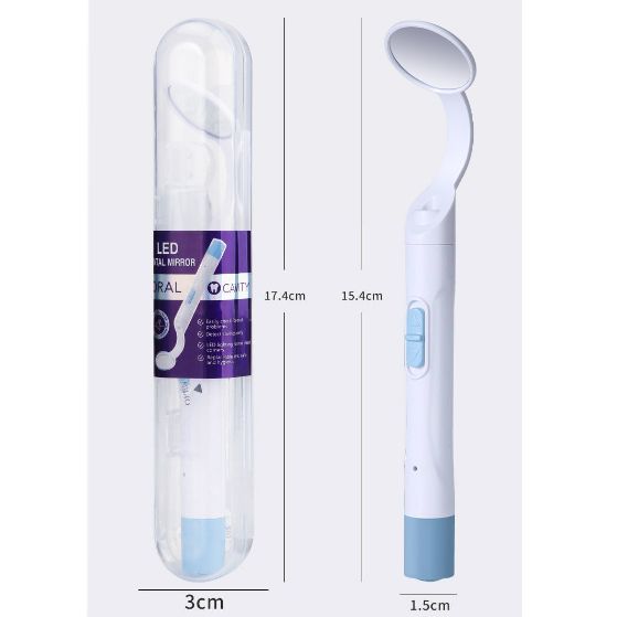 Стоматологическое зеркало ZK-2358L с LED подсветкой