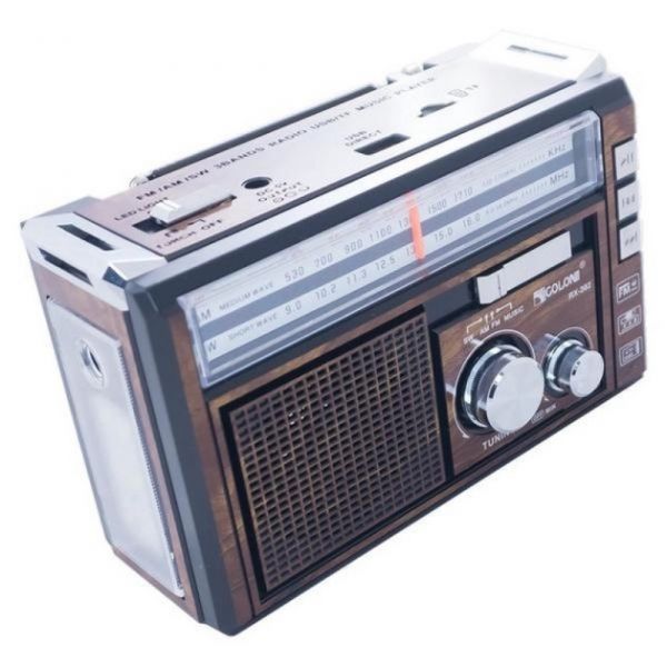 Радиоприёмник колонка с радио Golon RX-382 FM USB MicroSD