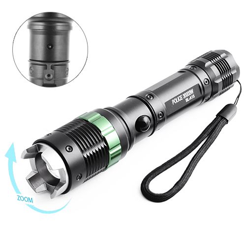 Фонарик Bailong Police BL-A15 10000W (Cree, фокус, 18650)