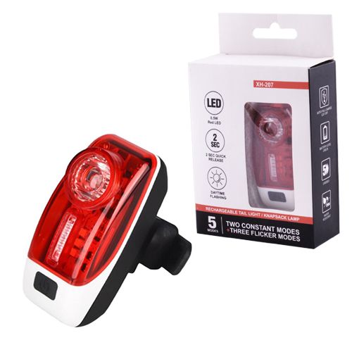 Велофонарь XH-207-0.5W+3SMD