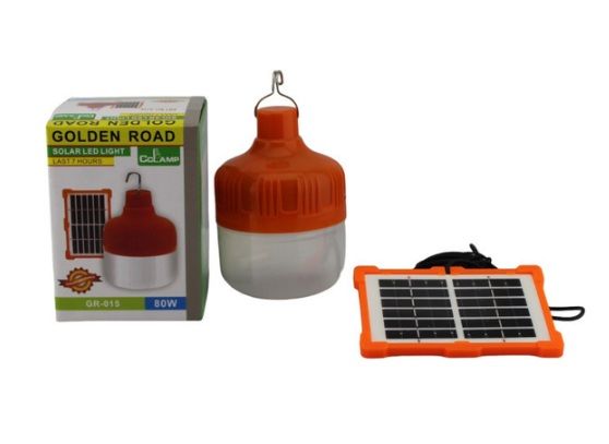 Лампа с солнечной панелью 80W, GR 015