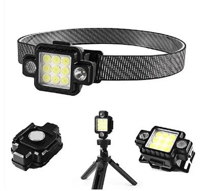Фонарь налобный RB132/TM-G21/LED+COB (white/blue+red)