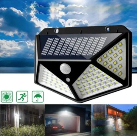 Вуличний ліхтар на сонячній батареї BK-100, 10W/LED