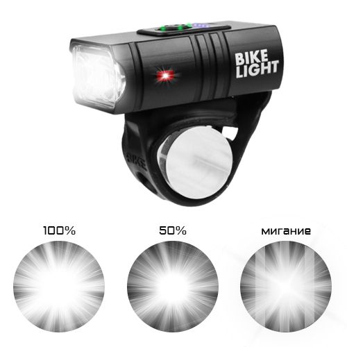 Велосипедний ліхтар  BK-01Pro-XPE ULTRA LIGHT, ALUMINUM