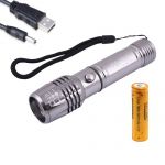 Фонарь тактический Bailong BL-509-T6 USB V2