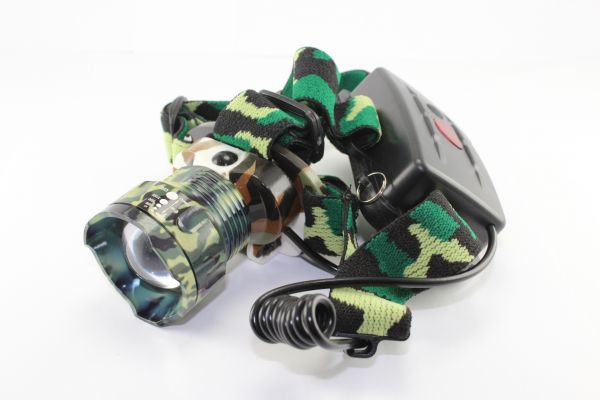 Ліхтар налобний Bailong BL-T07BM-Army