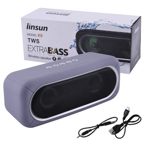 Bluetooth-колонка K8 EXTRA BASS with light show
