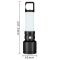 Фонарь + светильник CH-23051-3W+SMD, Li-Ion аккум., карабин-кемпинг, ЗУ Type-C