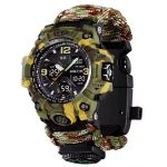 Часы наручные 1155BCMGN SKMEI PARACORD(10460)