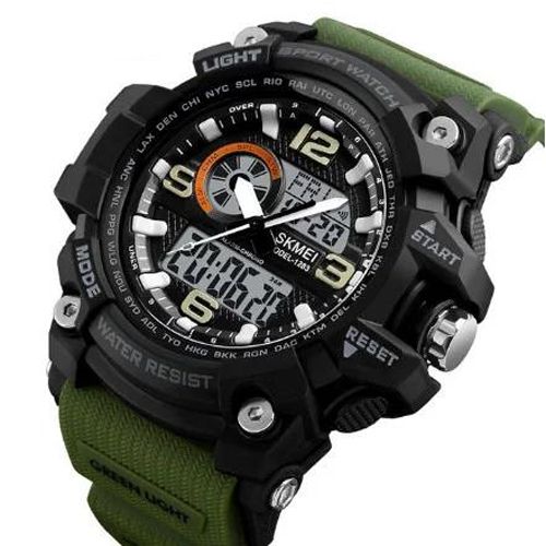 Годинник наручний 1283AG SKMEI, ARMY GREEN (9742)