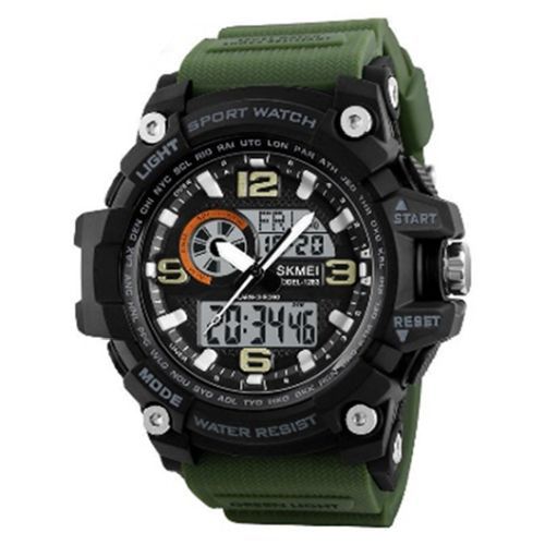 Годинник наручний 1283AG SKMEI, ARMY GREEN (9742)