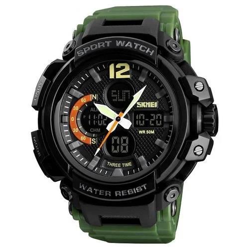 Годинник наручний 1343AG SKMEI, ARMY GREEN (9744)