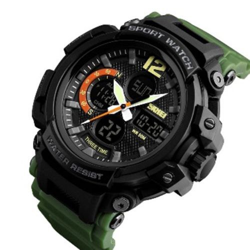 Годинник наручний 1343AG SKMEI, ARMY GREEN (9744)