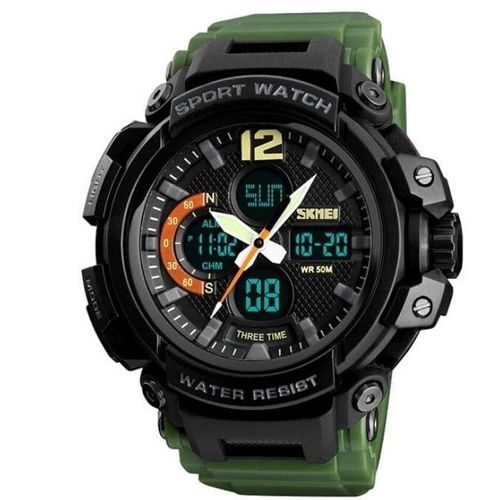 Годинник наручний 1343AG SKMEI, ARMY GREEN (9744)
