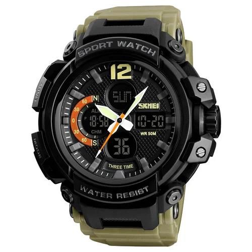 Часы наручные 1343KH SKMEI, KHAKI (9746)
