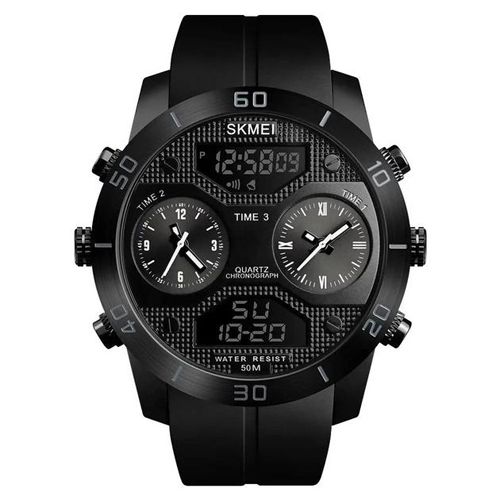 Годинник наручний 1355BK SKMEI, BLACK (9747)