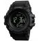 Годинник наручний 1356BK SKMEI, BLACK, Compass (9749)