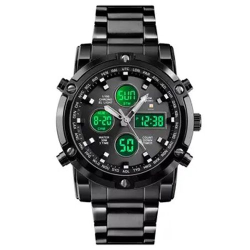 Часы наручные 1389BK SKMEI, BLACK-BLACK(9824)