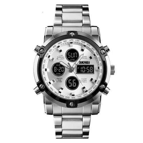 Часы наручные 1389SI SKMEI, SILVER-SILVER (9751)