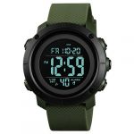 Часы наручные 1426AGBK SKMEI, ARMY GREEN-BLACK, ABS RING (6018)